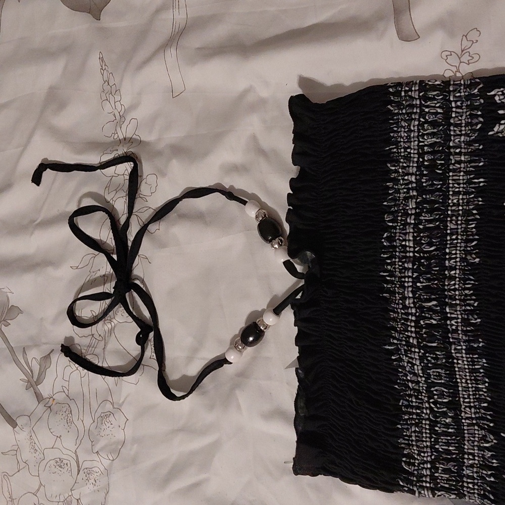 Cristinalove Elegant Black and White Dress - Picture 2 of 7